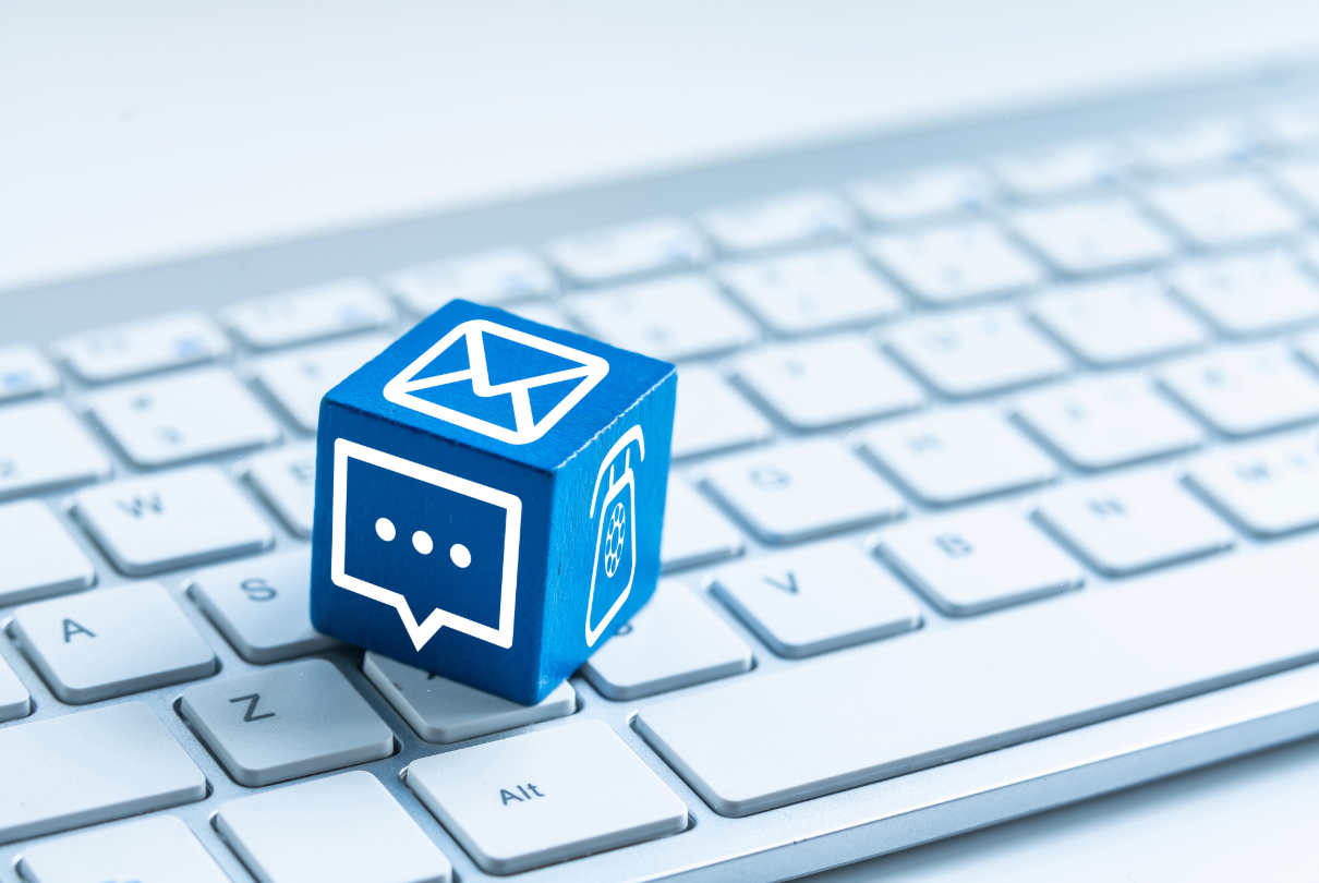 Screenshot of a simple website contact form.